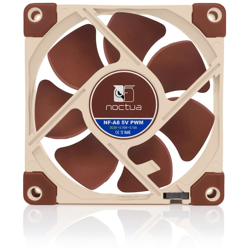 A large main feature product image of Noctua NF-A8 5V PWM 80mm x 25mm 2200RPM Cooling Fan