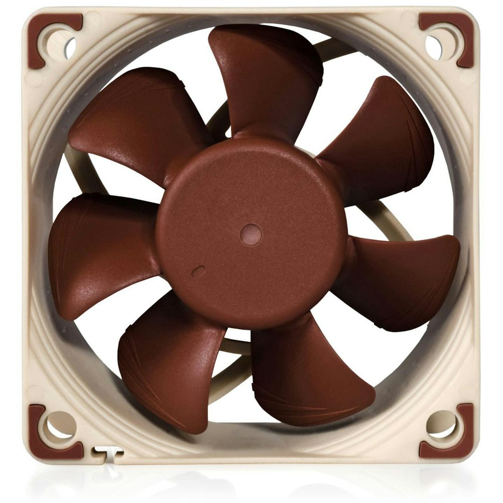 A large main feature product image of Noctua NF-A6X25 5V PWM 60mm x 25mm 3000RPM Cooling Fan