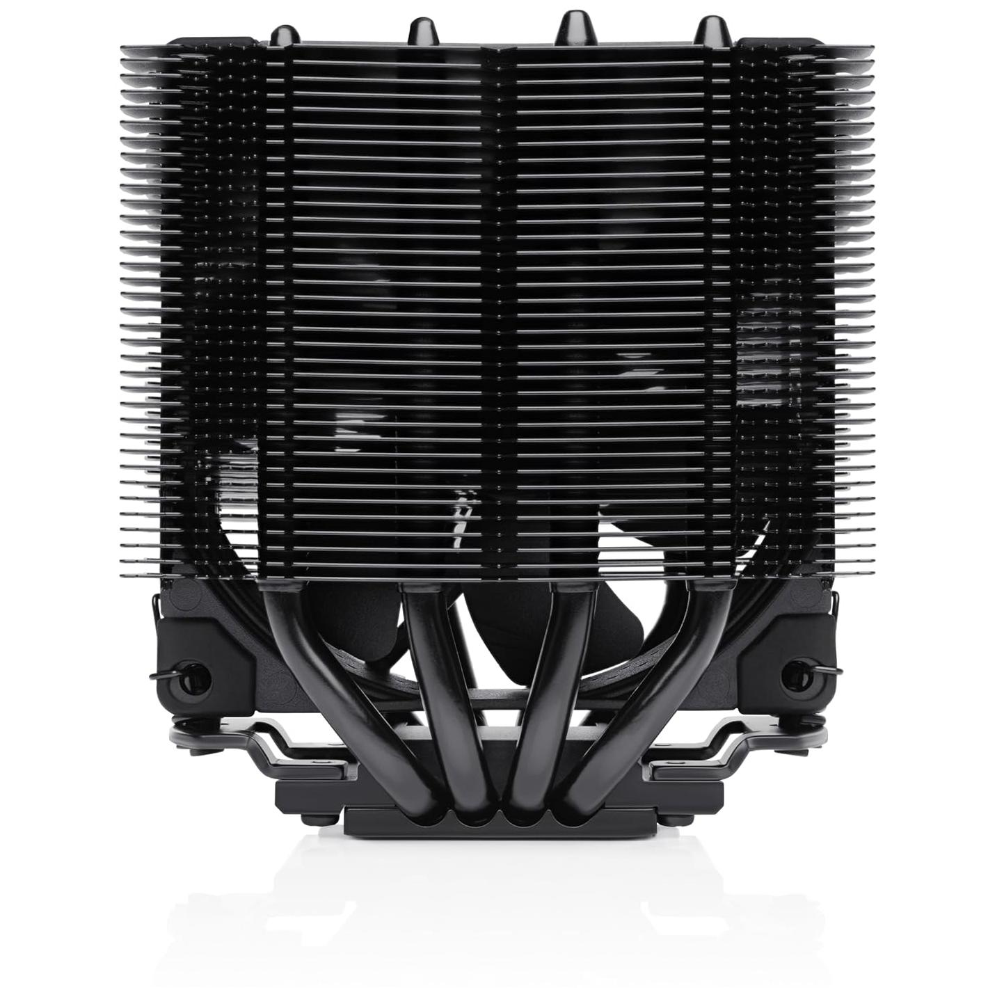 A large main feature product image of Noctua NH-D9L Chromax Black - Multi-Socket CPU Cooler