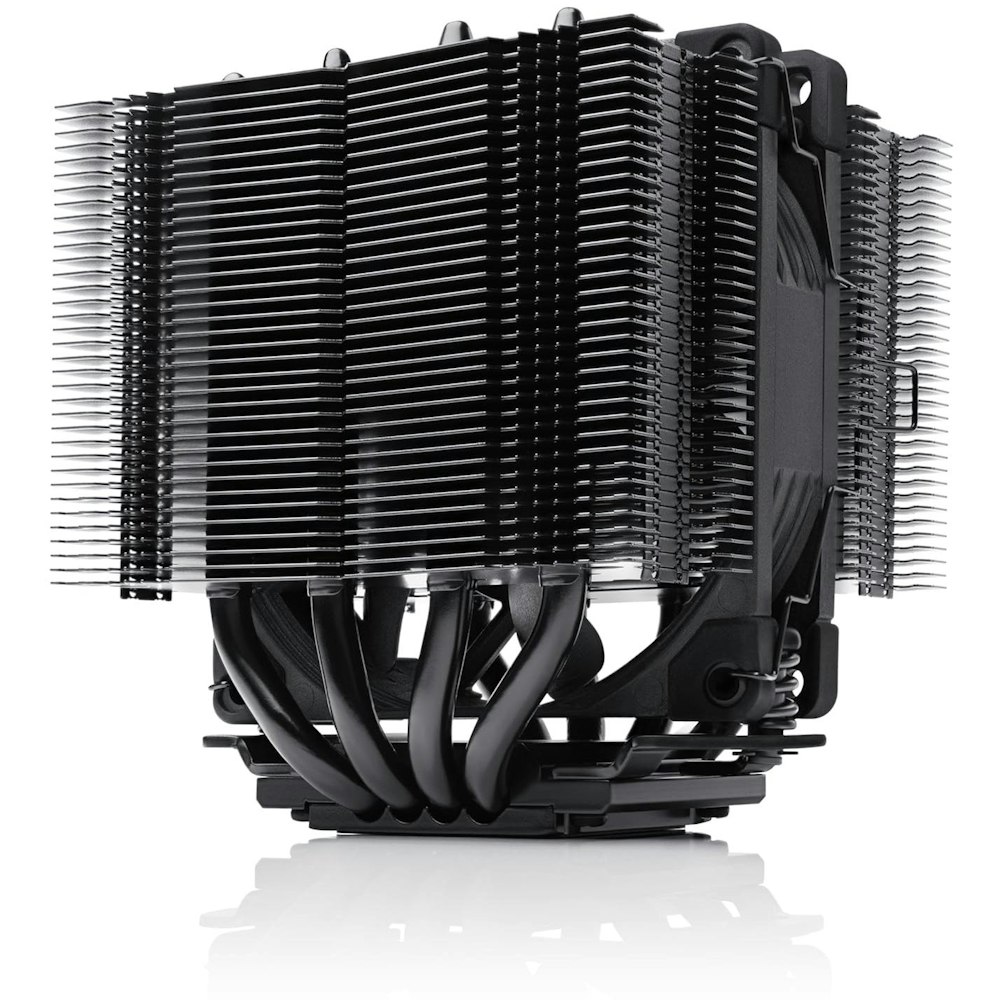 A large main feature product image of Noctua NH-D9L Chromax Black - Multi-Socket CPU Cooler