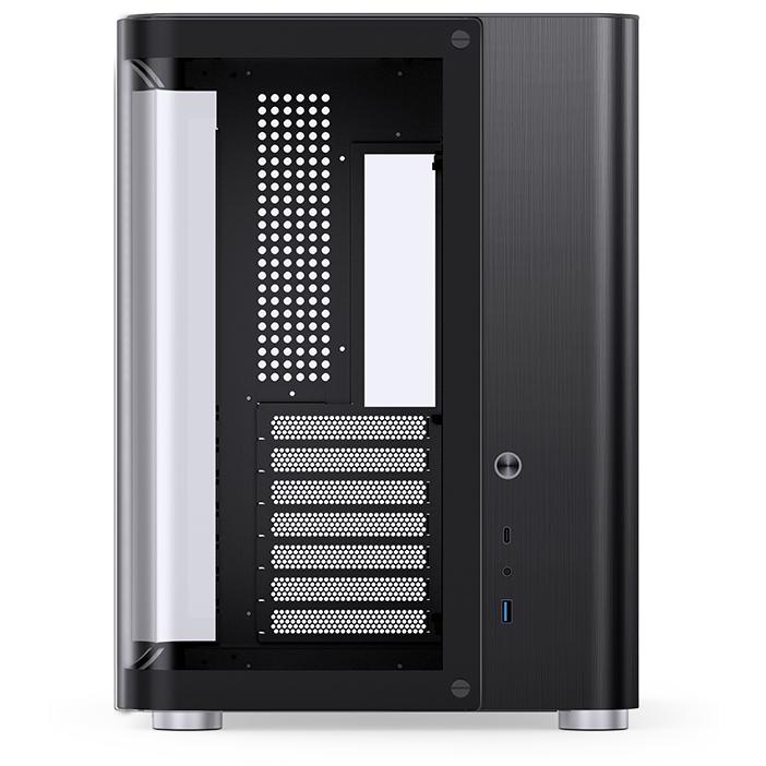 A large main feature product image of Jonsbo TK-2 Mid Tower ATX Case (Black)