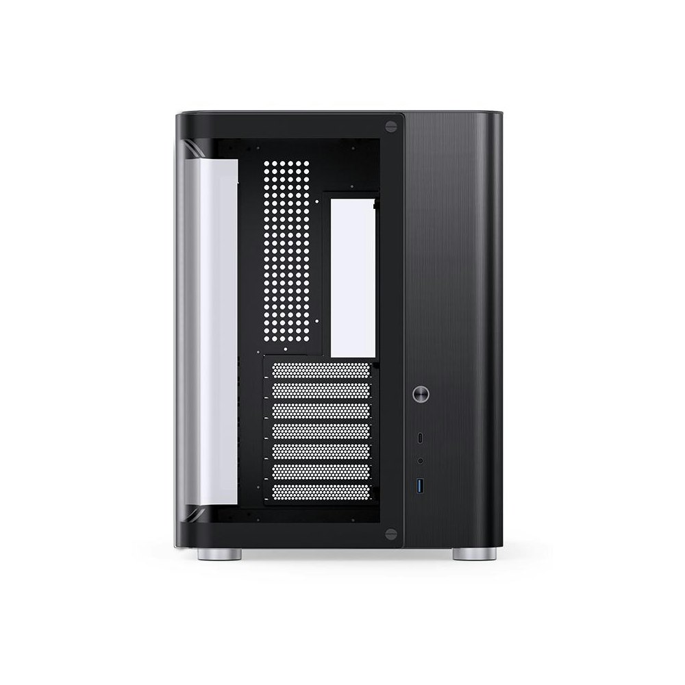 A large main feature product image of Jonsbo TK-2 Mid Tower ATX Case (Black)