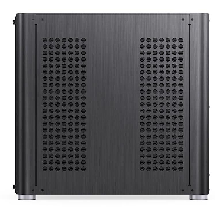 A large main feature product image of Jonsbo TK-2 Mid Tower ATX Case (Black)