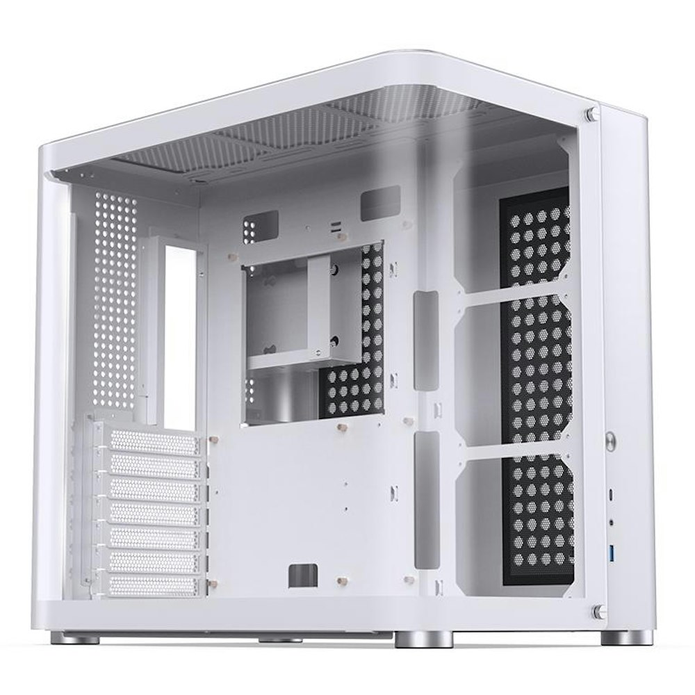 A large main feature product image of Jonsbo TK-2 Mid Tower Case - White