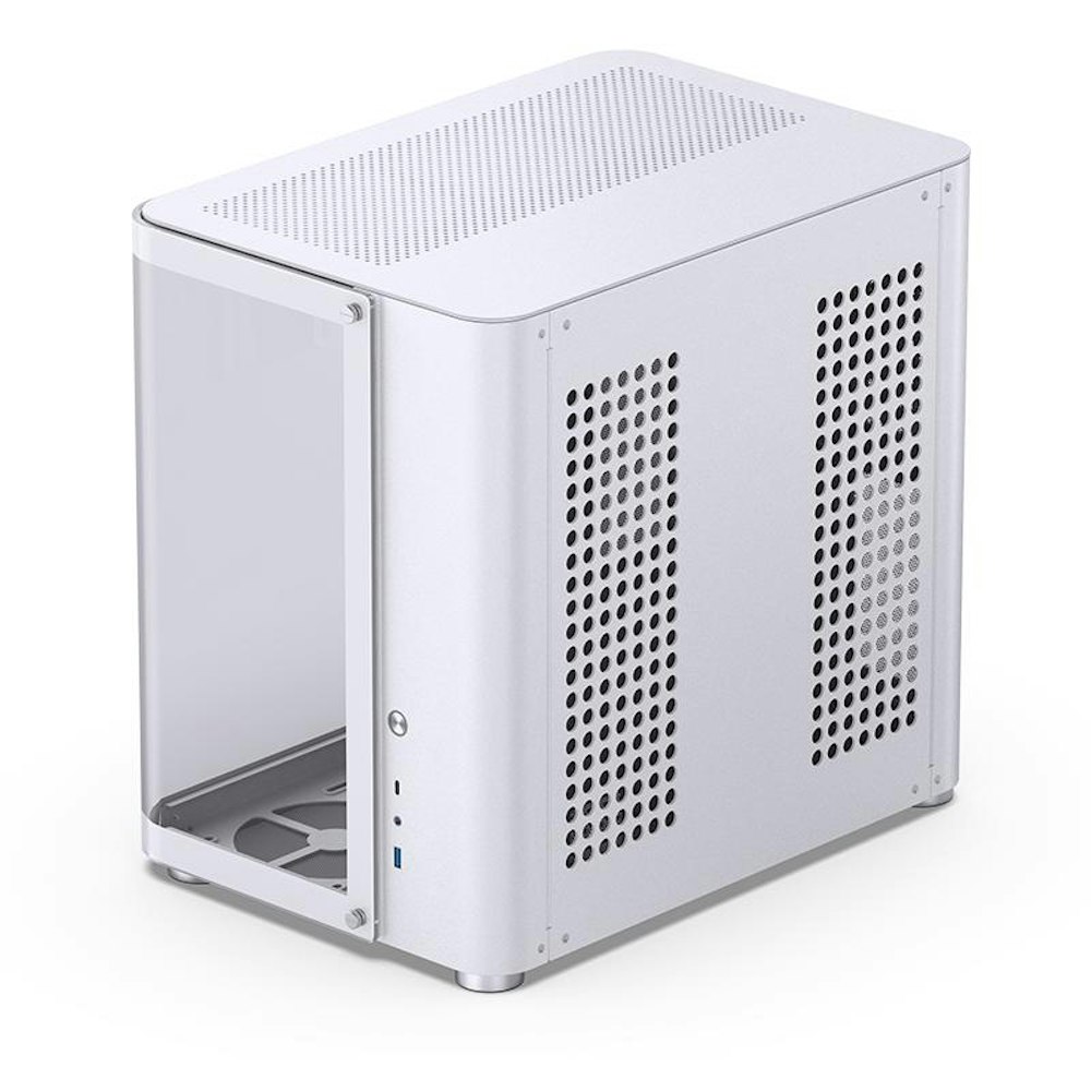 A large main feature product image of Jonsbo TK-2 Mid Tower Case - White