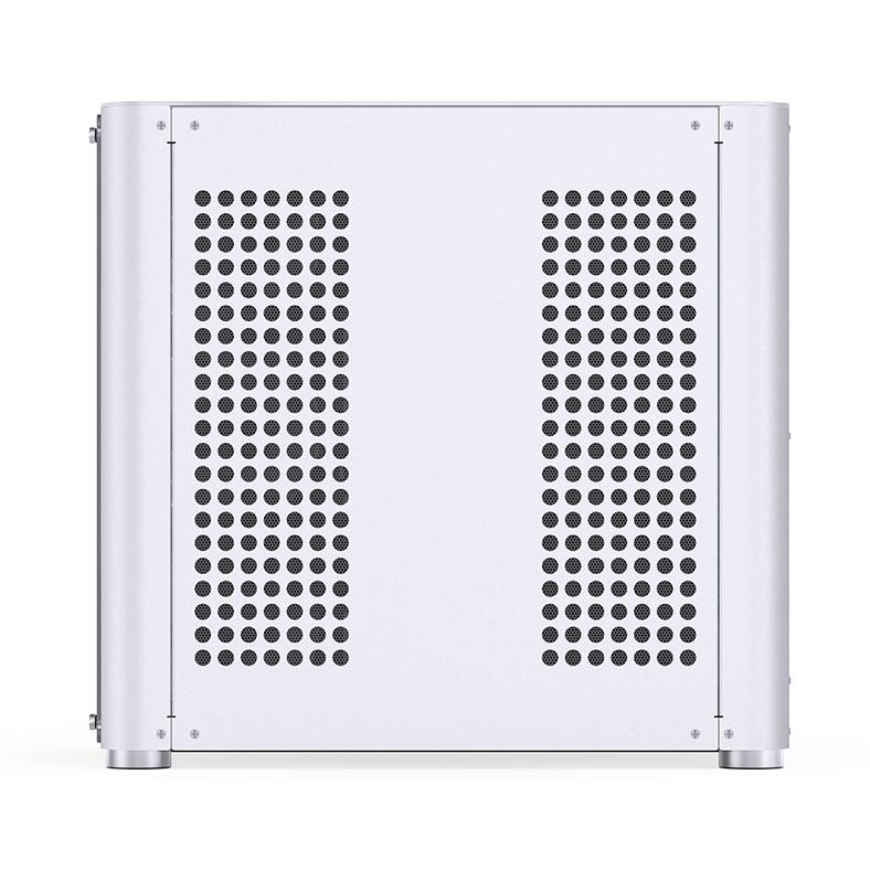 A large main feature product image of Jonsbo TK-2 Mid Tower ATX Case (White)