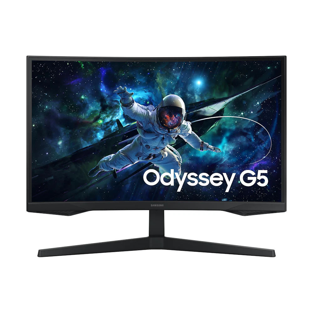 Samsung Odyssey G55C - 27" Curved 1440p 165Hz VA Gaming Monitor