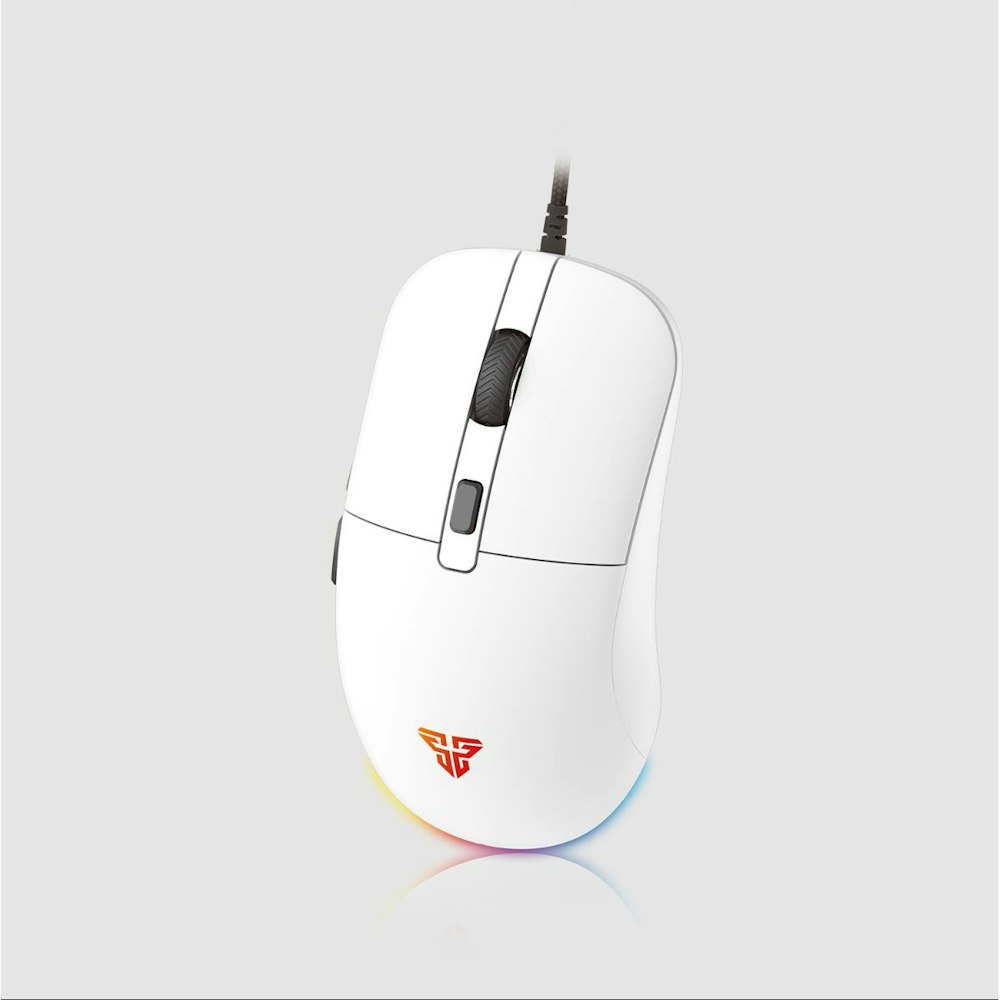 A large main feature product image of Fantech KANATA VX9S RGB Light 6D Wired Gaming Mouse - White