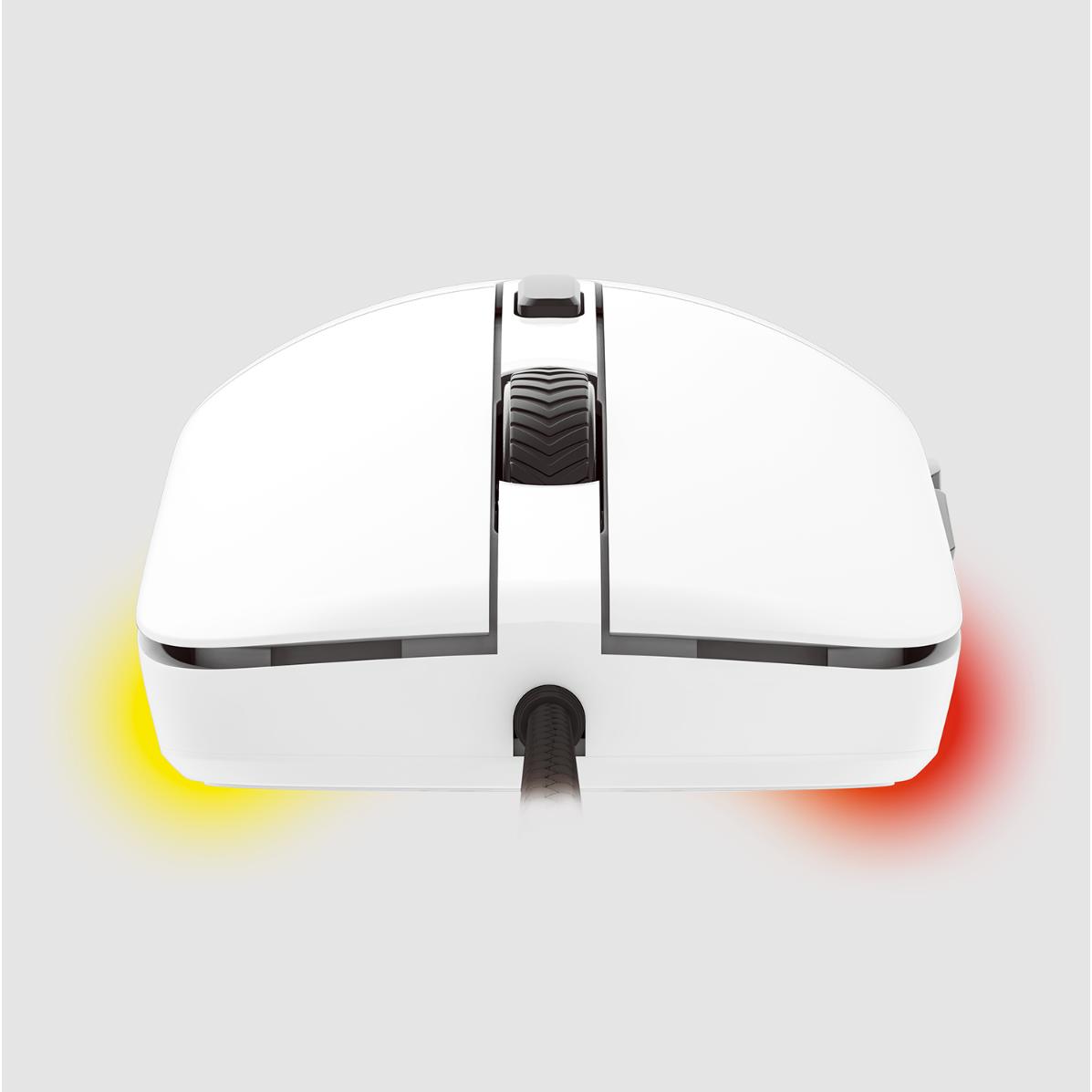 A large main feature product image of Fantech KANATA VX9S RGB Light 6D Wired Gaming Mouse - White