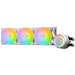 A product image of MSI MAG CoreLiquid E360 360mm AIO CPU Cooler - White