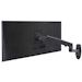 A product image of Ergotron LX Wall  Monitor Arm - Matte Black
