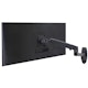 A small tile product image of Ergotron LX Wall  Monitor Arm - Matte Black