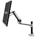 A product image of Ergotron LX Desk Monitor Arm Tall Pole - Polished Aluminum
