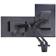 A small tile product image of Ergotron MXV Desk Dual Monitor Arm - Matte Black