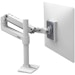 A product image of Ergotron LX Desk Monitor Arm Tall Pole - White