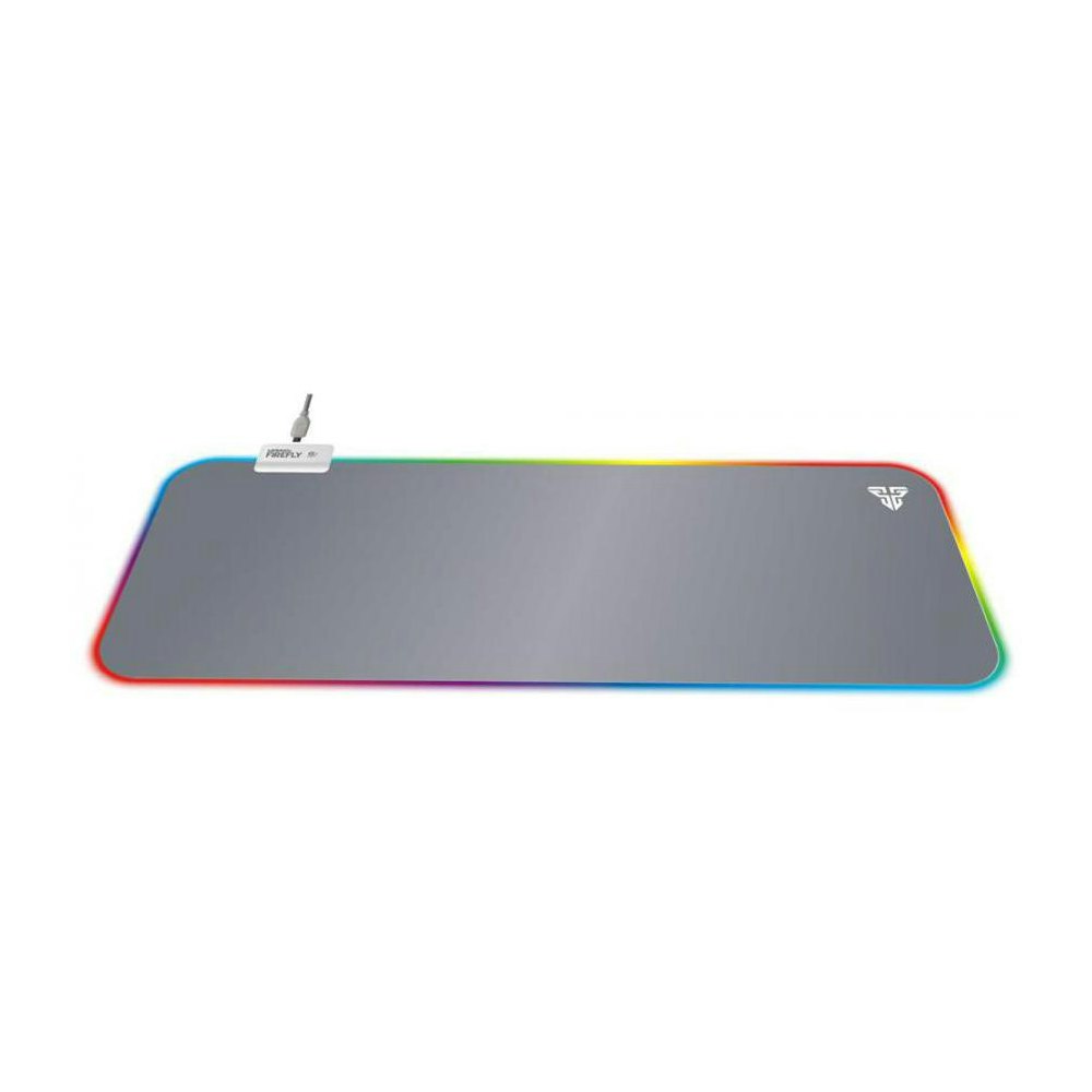 A large main feature product image of Fantech Firefly MPR800S Large Size Deskmat RGB Mousemat - Space White