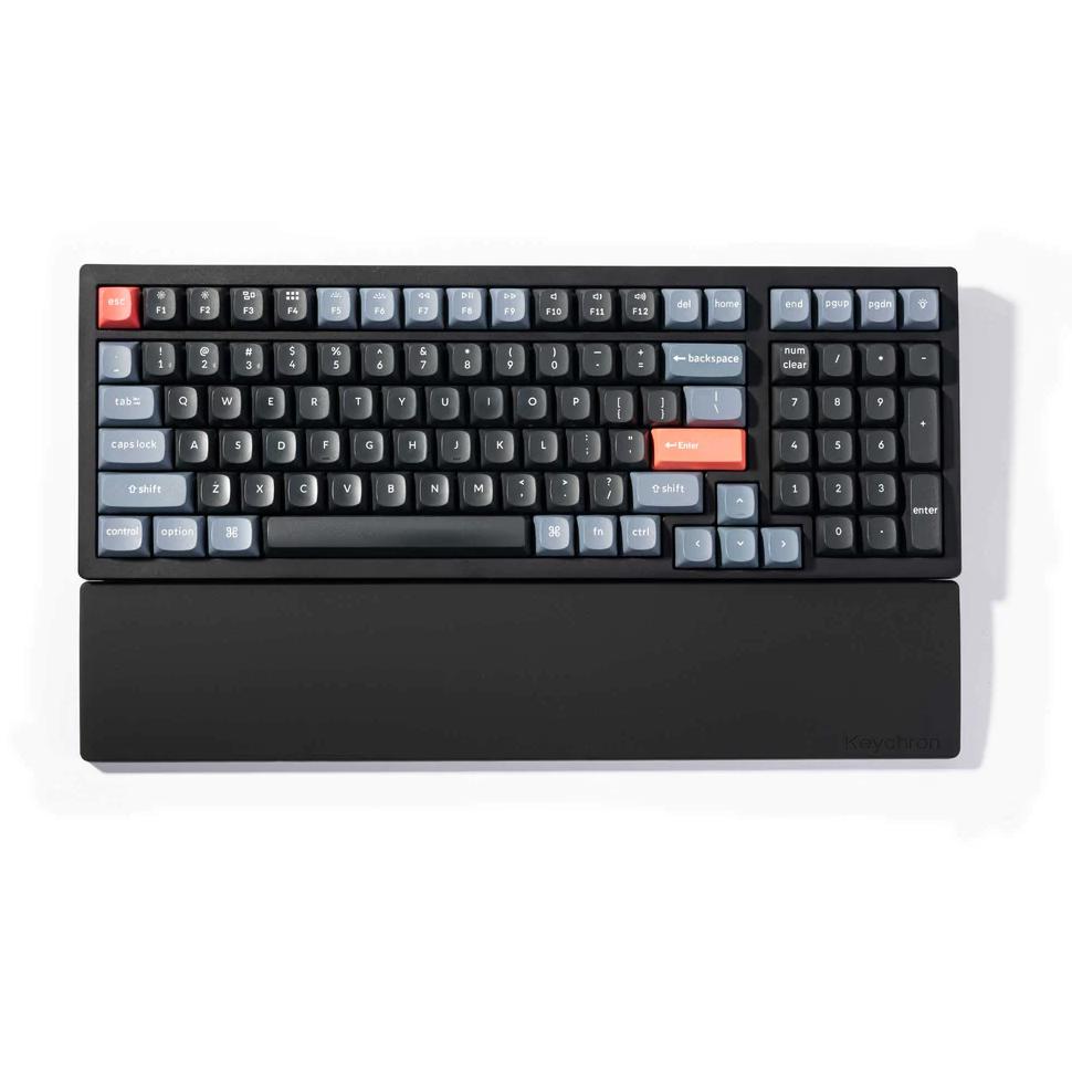 A large main feature product image of Keychron PR45 Silicone Palm Rest