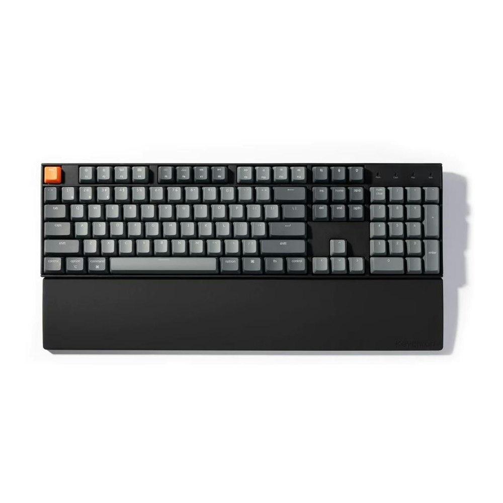 A large main feature product image of Keychron PR48 Silicone Palm Rest