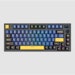 A product image of Fantech MAXFIT81 Wireless Hot-Swappable RGB Mechanical Bluetooth Keyboard (Grand Cobalt - Yellow Switch)