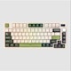 A small tile product image of Fantech MAXFIT81 Wireless Hot-Swappable RGB Mechanical Bluetooth Keyboard (Milky Matcha - Yellow Switch)