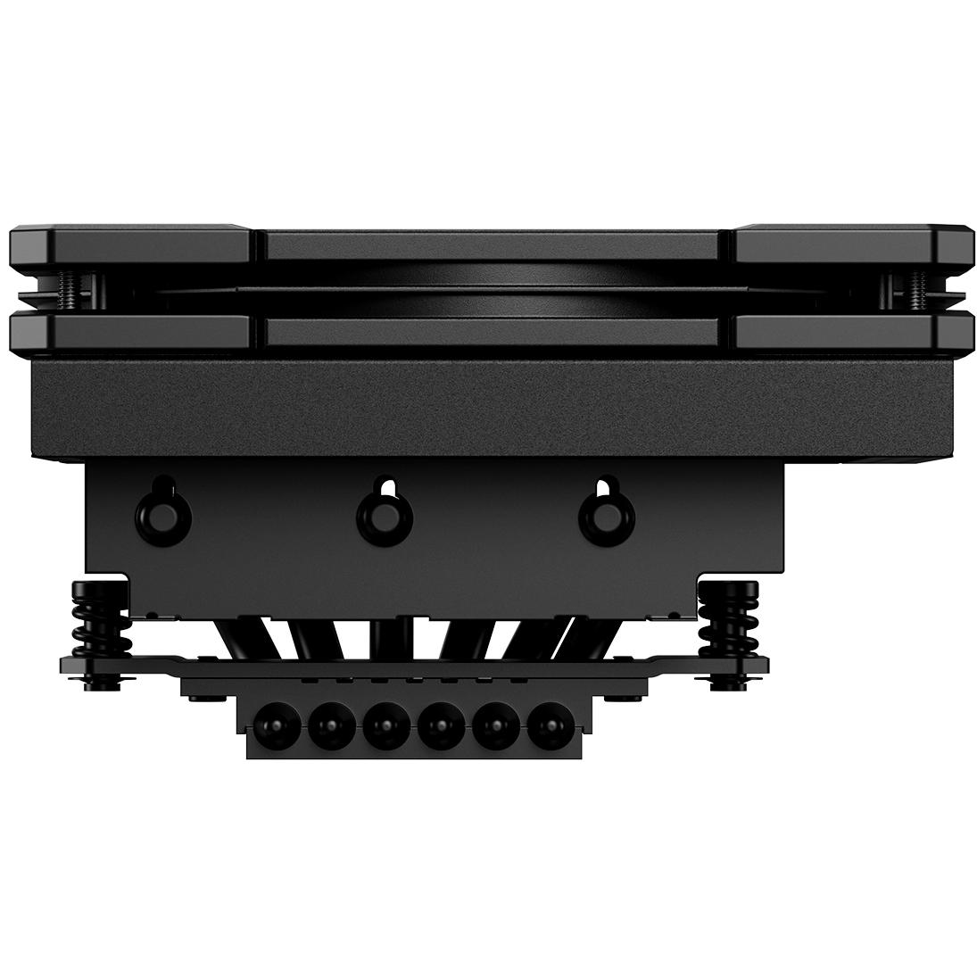 A large main feature product image of ID-COOLING IS-67-XT Low Profile CPU Cooler (Black)