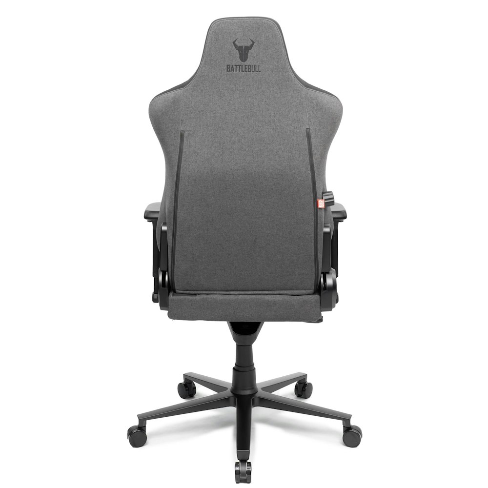 A large main feature product image of BattleBull Crosshair XL Gaming Chair - Dark Grey Weave