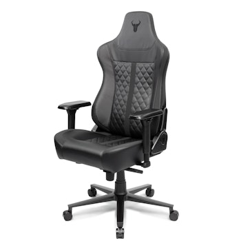 Product image of Battlebull Crosshair XL Gaming Chair Black EPU Leather - Click for product page of Battlebull Crosshair XL Gaming Chair Black EPU Leather