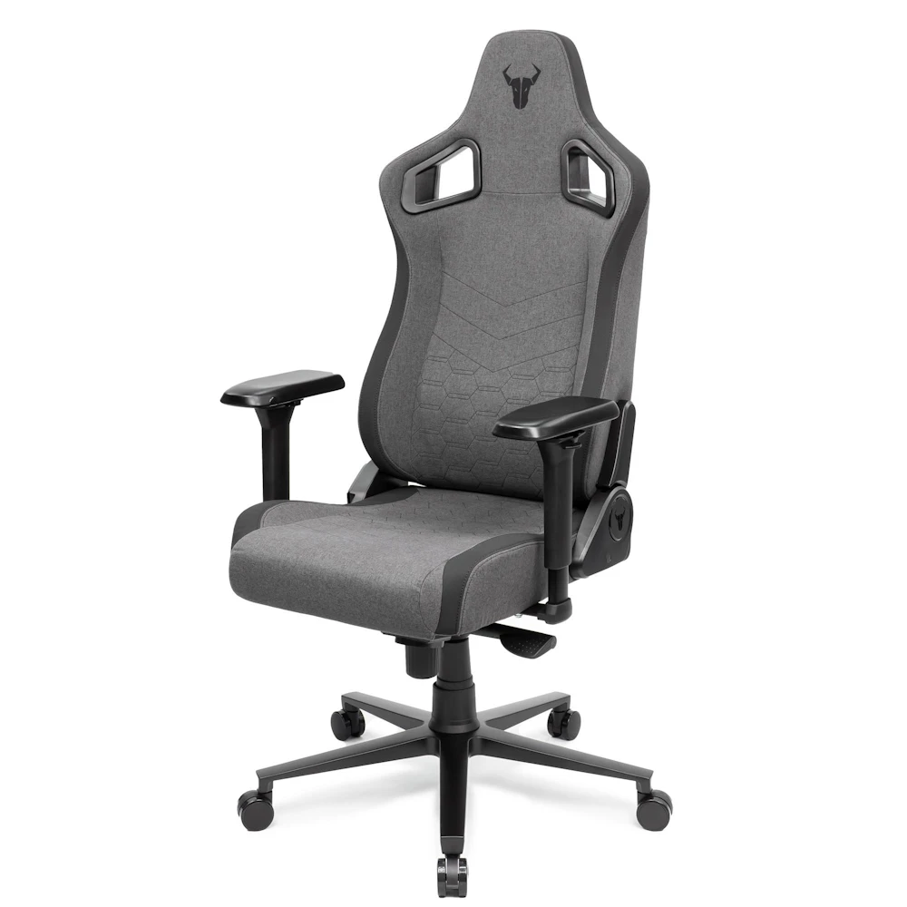 BattleBull Crosshair Gaming Chair - Dark Grey Weave