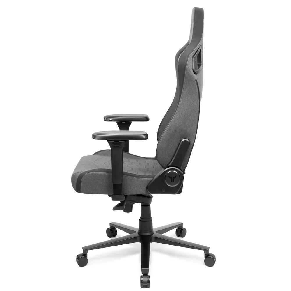 A large main feature product image of Battlebull Crosshair Gaming Chair Dark Grey Weave