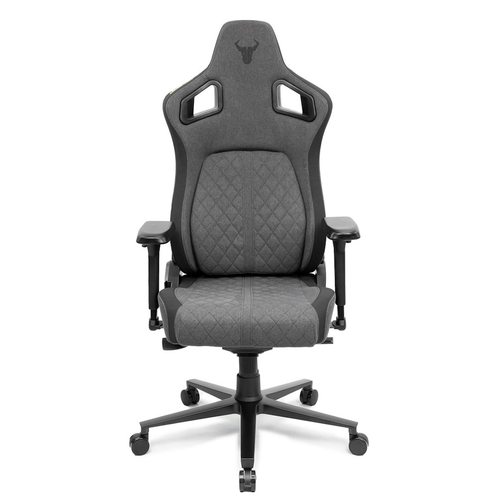 A large main feature product image of BattleBull Crosshair+ Gaming Chair - Dark Grey Weave