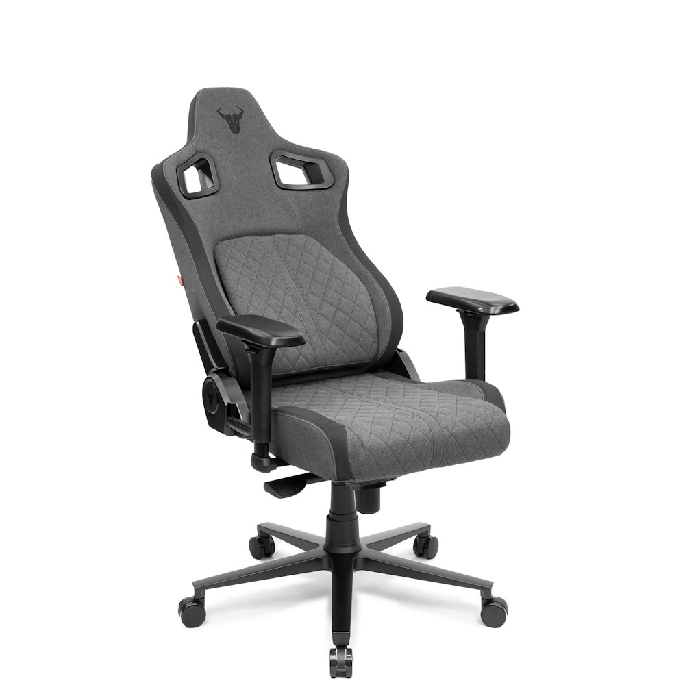 A large main feature product image of BattleBull Crosshair+ Gaming Chair - Dark Grey Weave
