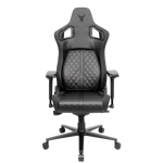 A small tile product image of BattleBull Crosshair+ Gaming Chair - Black EPU Leather