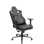 A small tile product image of BattleBull Crosshair+ Gaming Chair - Black EPU Leather