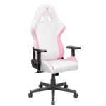 A small tile product image of BattleBull Combat X Gaming Chair - White/Pink
