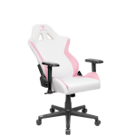 A small tile product image of BattleBull Combat X Gaming Chair - White/Pink