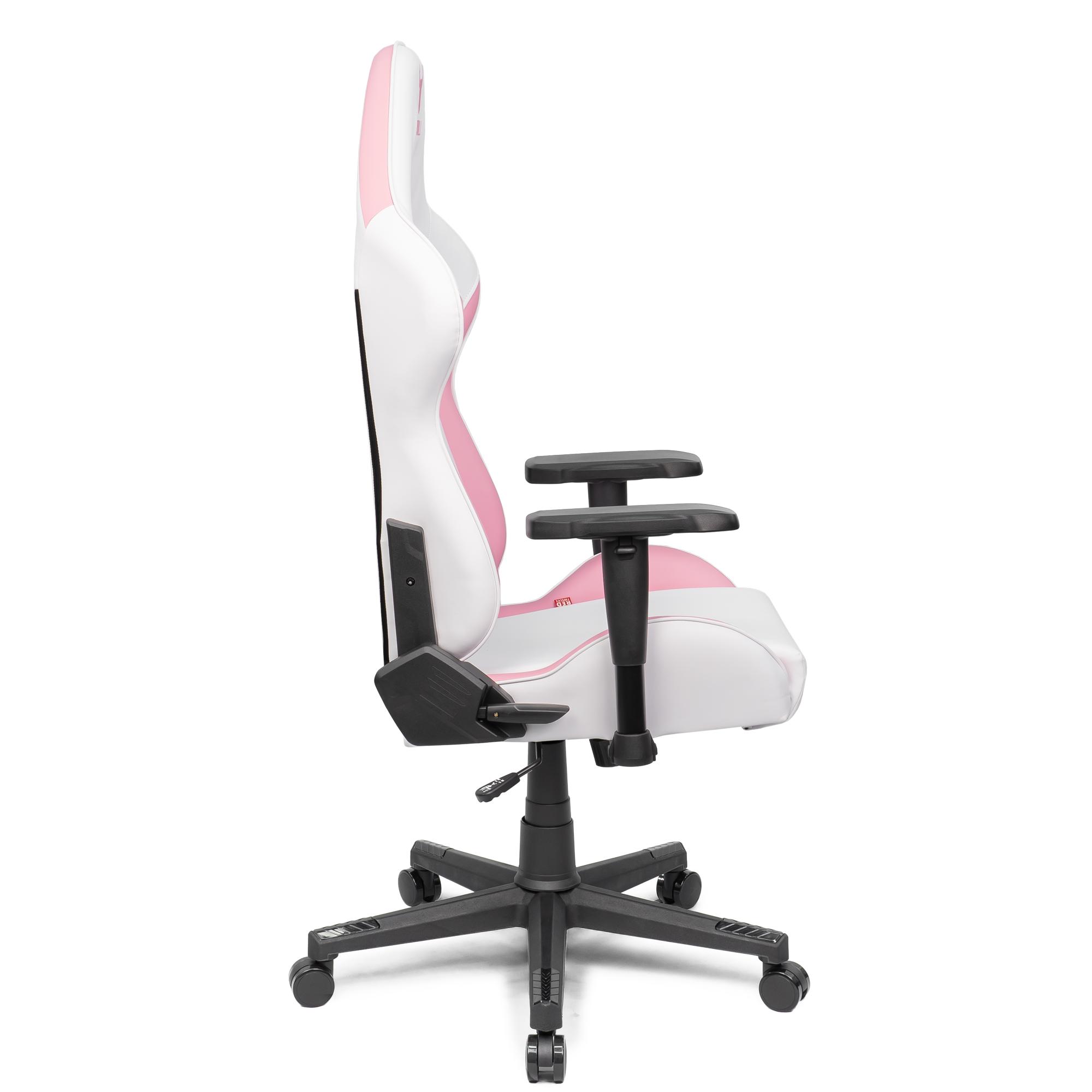 A large main feature product image of BattleBull Combat X Gaming Chair - White/Pink