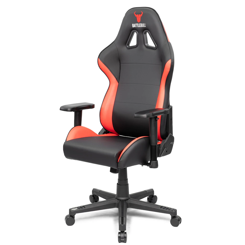 BattleBull Combat X Gaming Chair - Black/Red