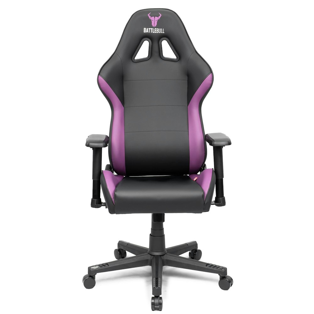 A large main feature product image of BattleBull Combat X Gaming Chair - Black/Purple