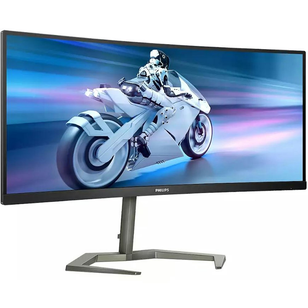 A large main feature product image of Philips Evnia 34M1C5500VA - 34" Curved WQHD Ultrawide 165Hz VA Monitor