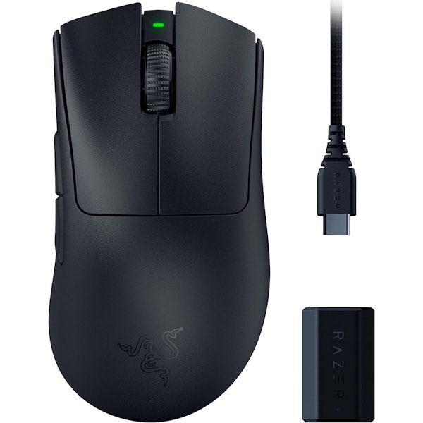 Razer DeathAdder V3 Pro + HyperPolling Wireless Dongle Bundle | PLE ...