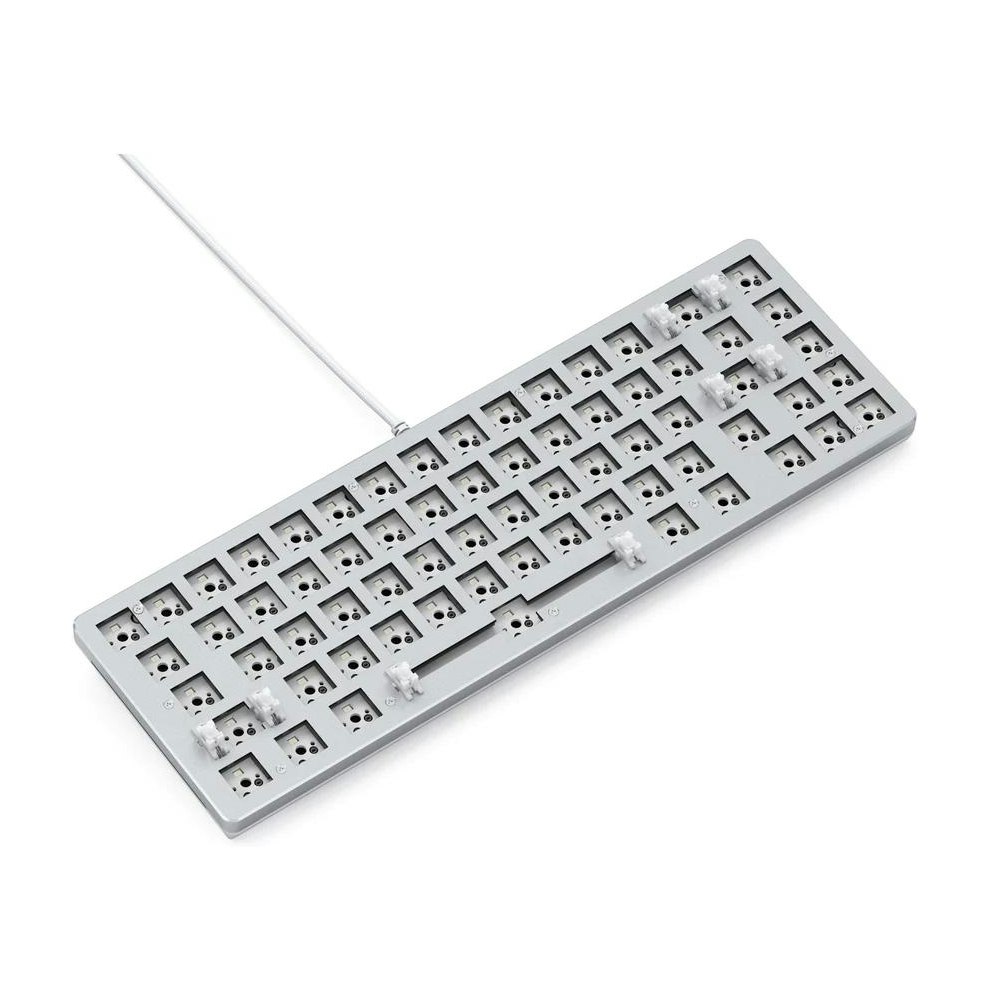A large main feature product image of Glorious GMMK 2 Compact Mechanical Keyboard - White (Barebones)