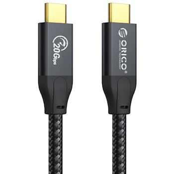 Product image of ORICO USB-C 3.2 Gen 2 x 2 High Speed Data Cable - 1M - Click for product page of ORICO USB-C 3.2 Gen 2 x 2 High Speed Data Cable - 1M