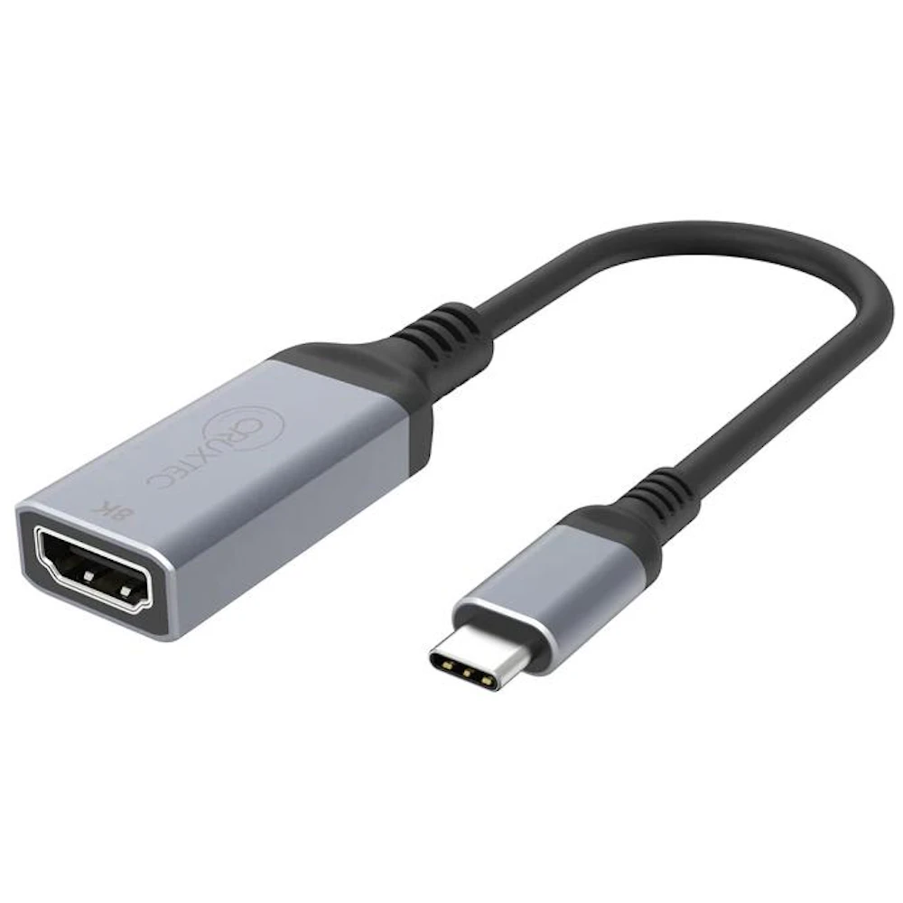 Cruxtec CTH8K-SG USB Type-C to HDMI Cable Adapter