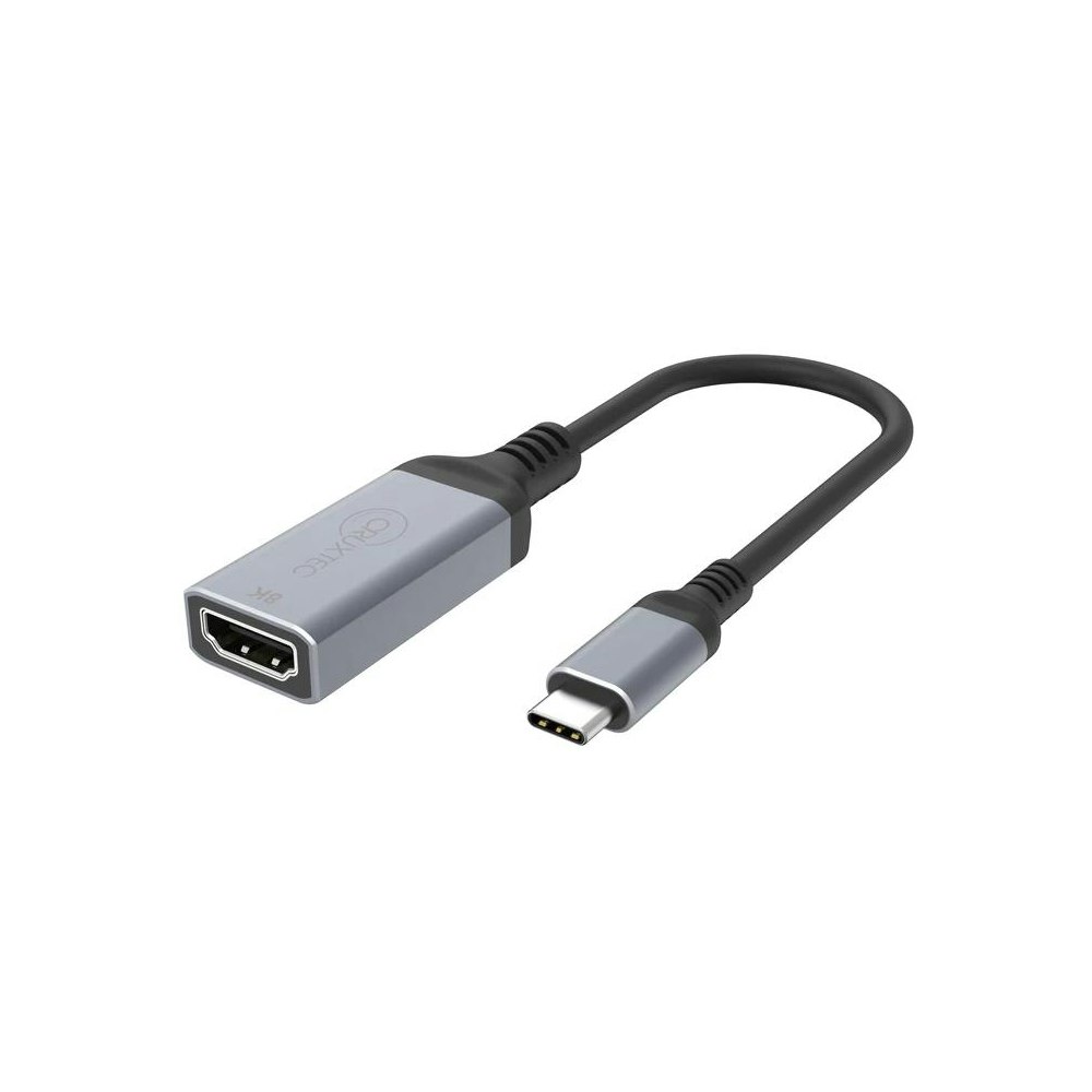 A large main feature product image of Cruxtec CTH8K-SG USB-C to HDMI Cable Adapter 