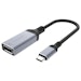 A product image of Cruxtec CTD8K-SG USB-C to DP 8K Cable Adapter