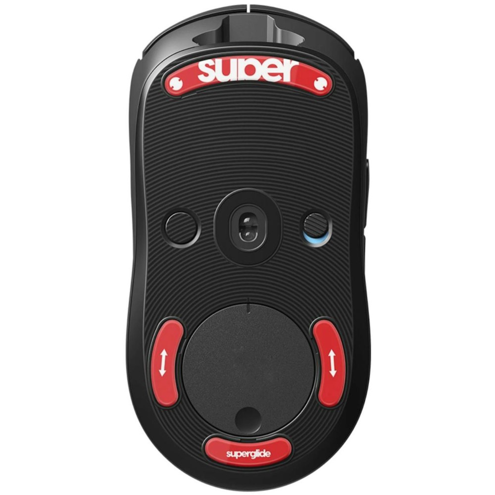 A large main feature product image of Pulsar Superglide 2 Mouse Skate for Logitech G Pro Wireless - Red