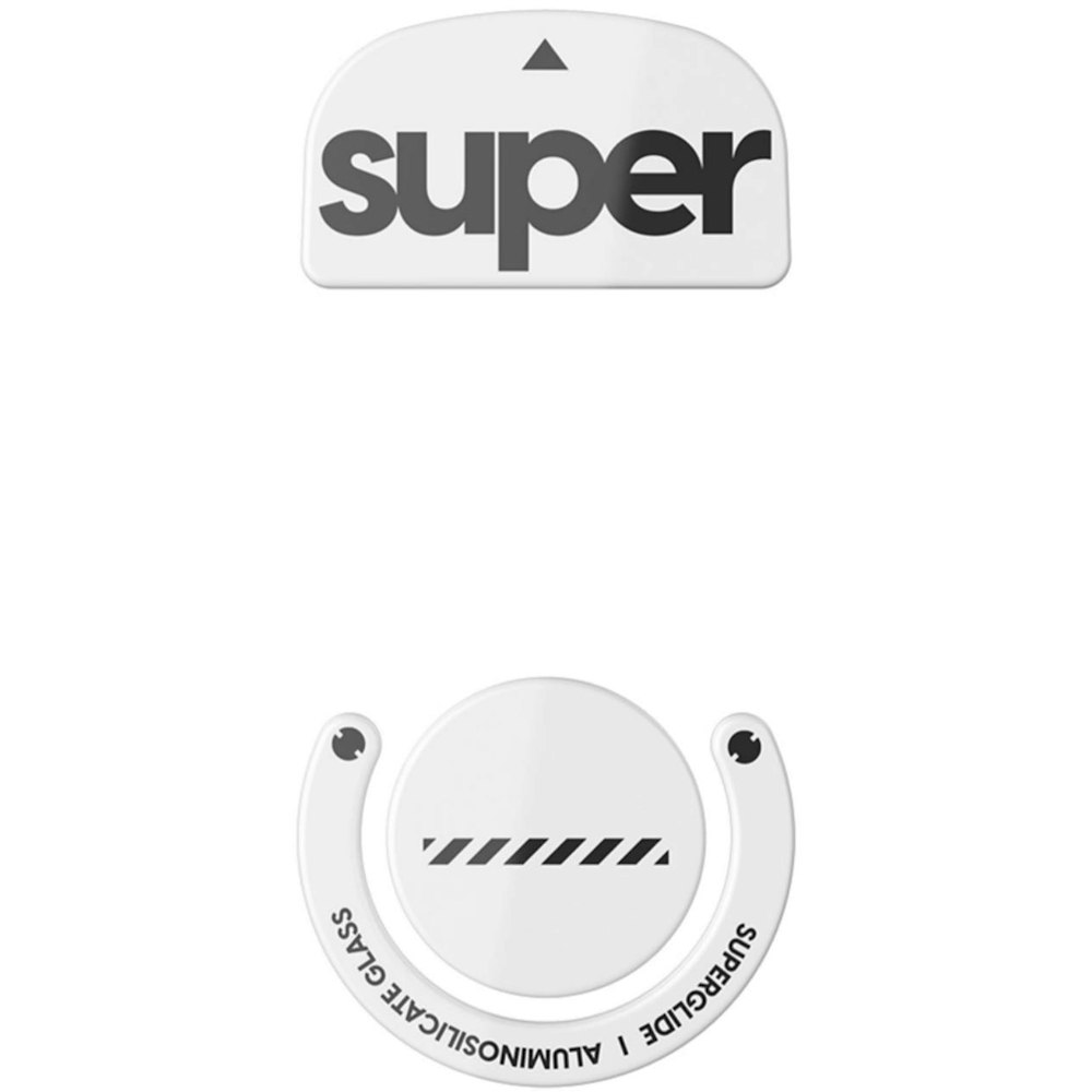 A large main feature product image of Pulsar Superglide 2 Mouse Skate for Logitech G Pro X Superlight - White