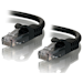 A product image of EX-DEMO ALOGIC CAT6 1m Network Cable Black