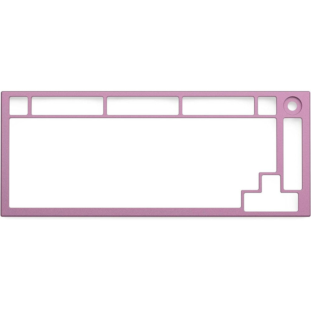 A large main feature product image of Glorious GMMK PRO 75% Alternative Top Frame - Prism Pink