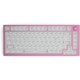 A small tile product image of Glorious GMMK PRO 75% Alternative Top Frame - Prism Pink